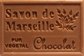 Savon de Marseille 125g Seife , Schokolade Naturseife